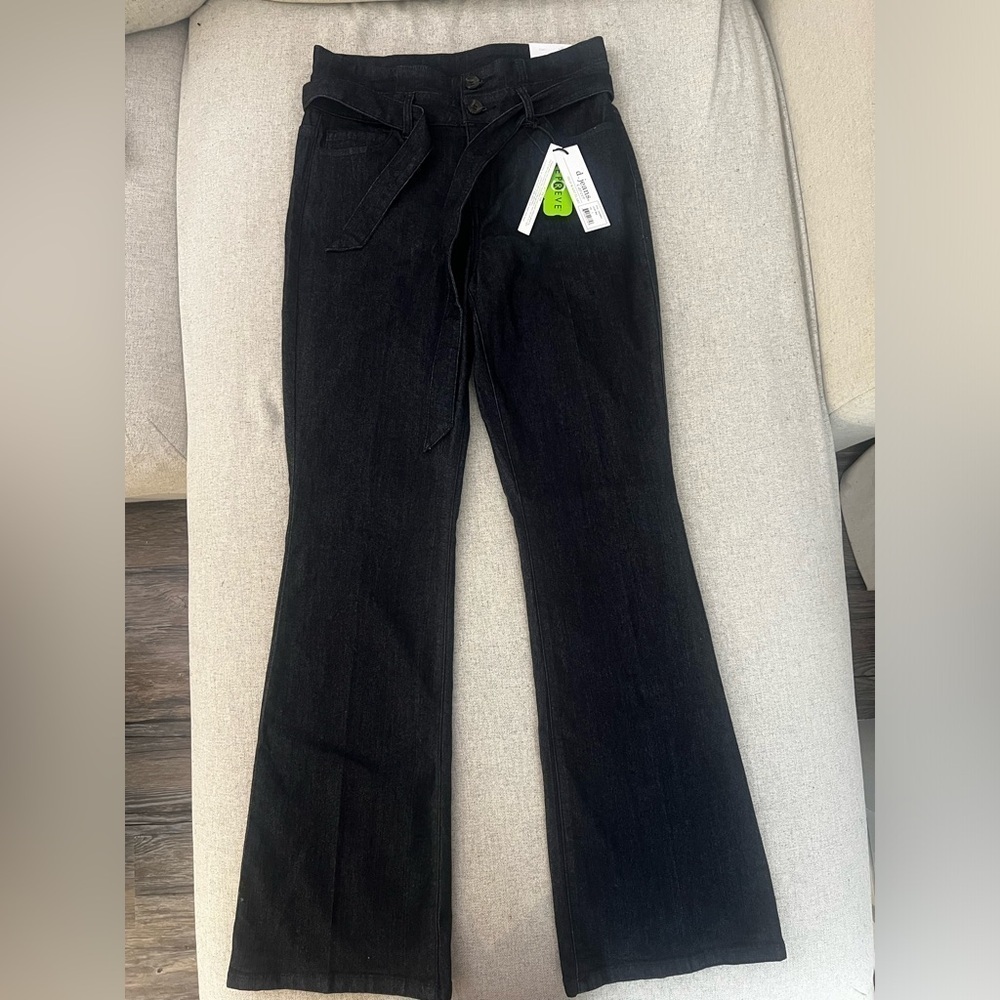 D. Jeans High Waist Flare | Size 6 | Dark Blue | NWT - Picture 2 of 8